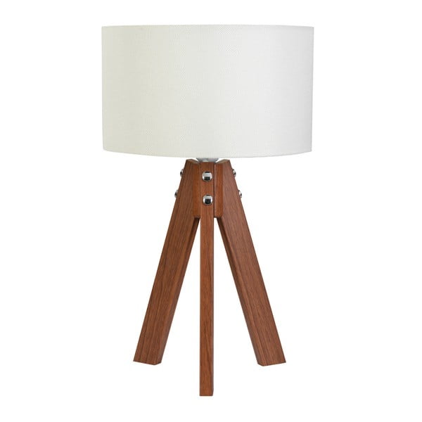 Настолна лампа с дървени крака Tripod - Masivworks