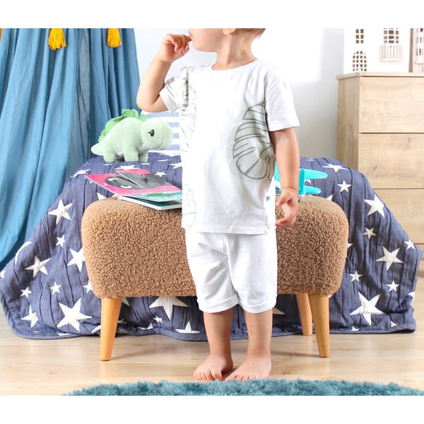 Кафяв детски пуф Moouv – Artie-image-2