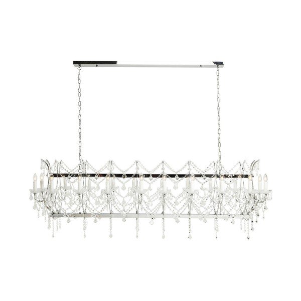 Висяща лампа в сребро Deluxe - Kare Design