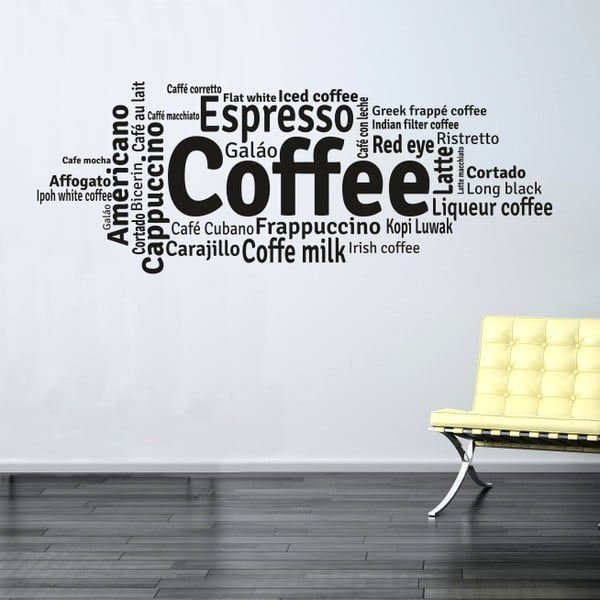 Samolepka na stěnu Wallvinil Coffee and Other