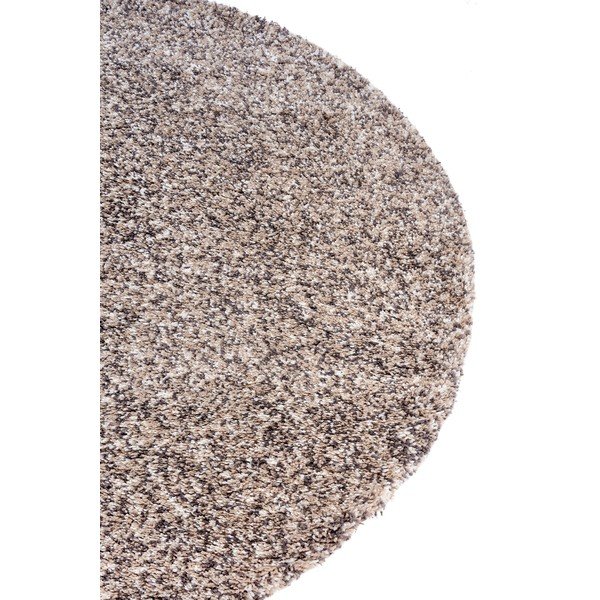 Бежов кръгъл килим ø 120 cm Shag - Hanse Home-image-4
