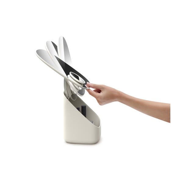 Козметично увеличително огледало (3x) 18,5x23 cm Viva – Joseph Joseph-image-3