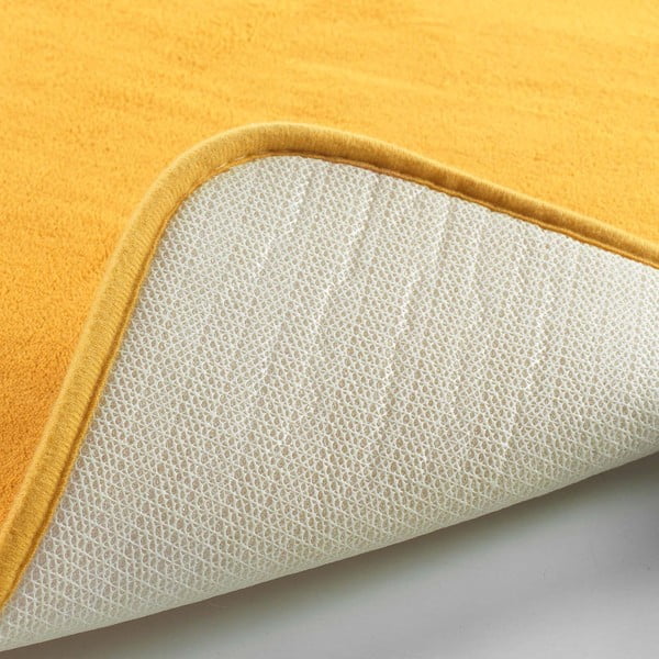 Жълт килим за баня 50x120 cm Vitamine – douceur d'intérieur-image-4