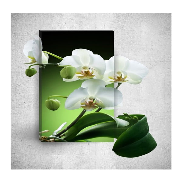 Nástěnný 3D obraz Mosticx Pure Elegant Flower, 40 x 60 cm