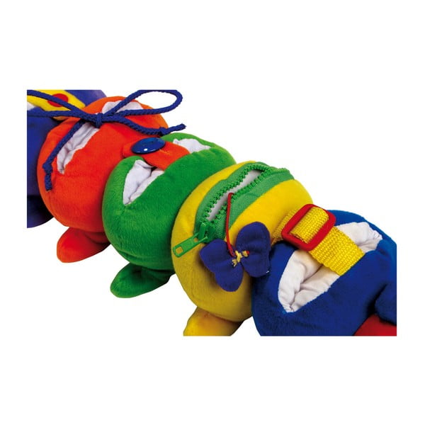Плюшена дидактична играчка Многоножка - Legler-image-1