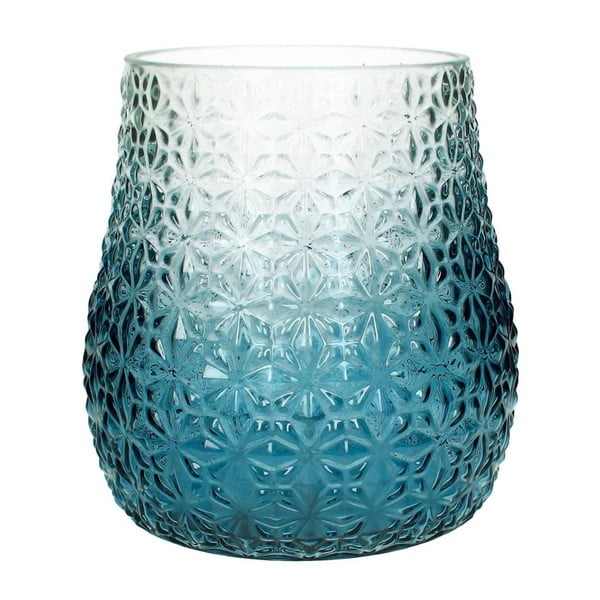 Modro-bílá váza HF Living, 23 cm