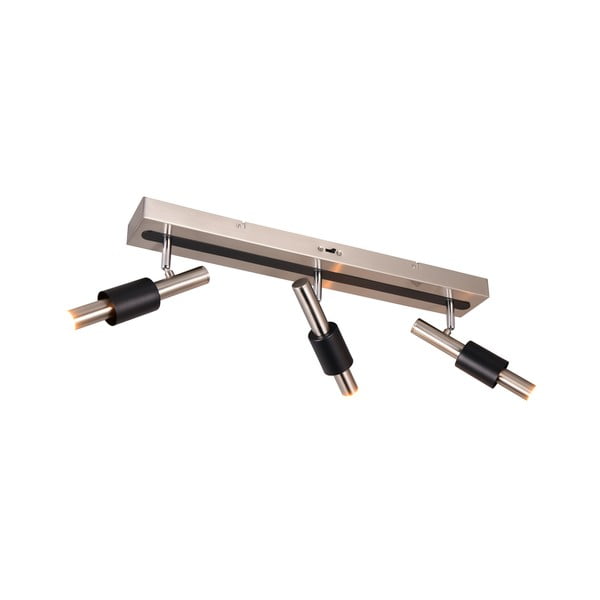 LED прожектор в черен и сребрист цвят 20,5x63 cm Ikaris – Trio Select-image-2