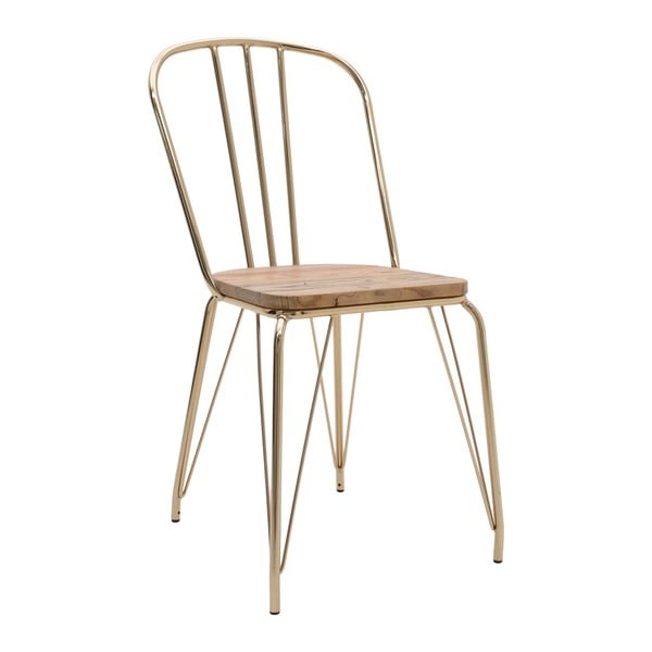 Židle ve zlaté barvě InArt Glamazon