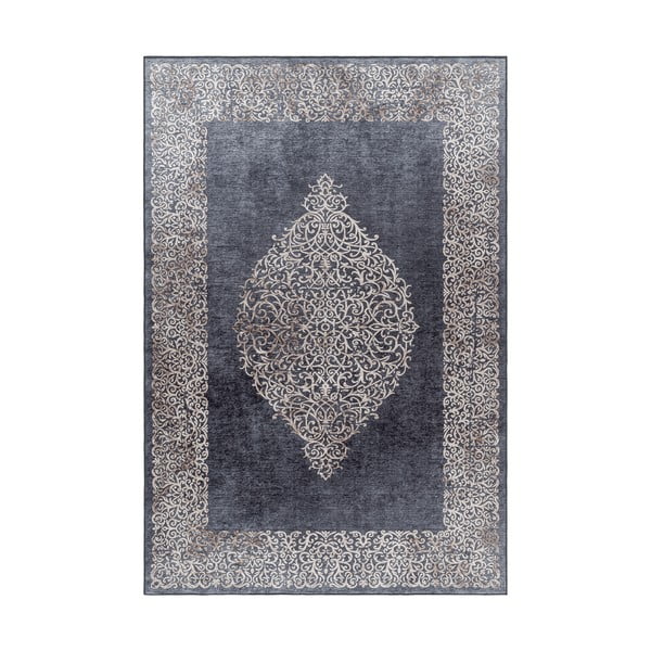 Антрацитен килим подходящ за пране 160x230 cm Fiesta – Ayyildiz Carpets