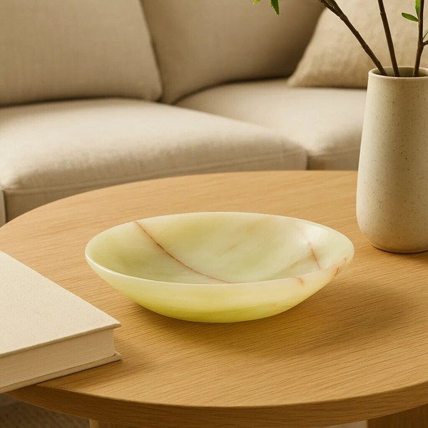 Каменен декоративен поднос 12,5x20 cm Oleena – Premier Housewares-image-2