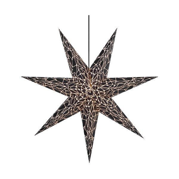 Черна коледна светлинна украса Karla – Markslöjd