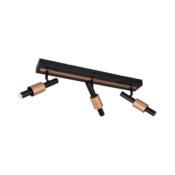 LED прожектор в черен и бронзов цвят 20,5x63 cm Ikaris – Trio Select