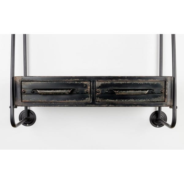 Стенни рафтове с чекмедже Feng - White Label-image-1