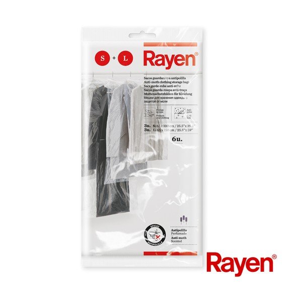 Калъфи за дрехи в комплект от 6 броя - Rayen-image-3