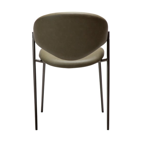 Трапезен стол от имитация на кожа в цвят каки Zone – DAN-FORM Denmark-image-4