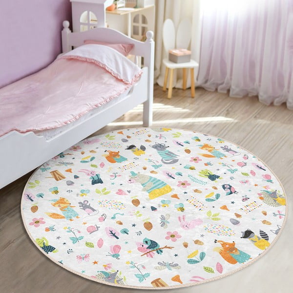 Детски килим ø 100 cm Comfort - Mila Home-image-3