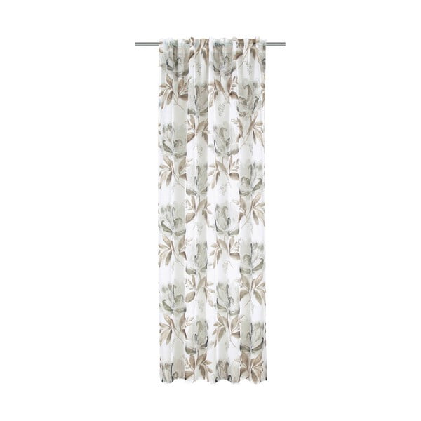 Бяло-кафява завеса 135x245 cm – Sehlbach
