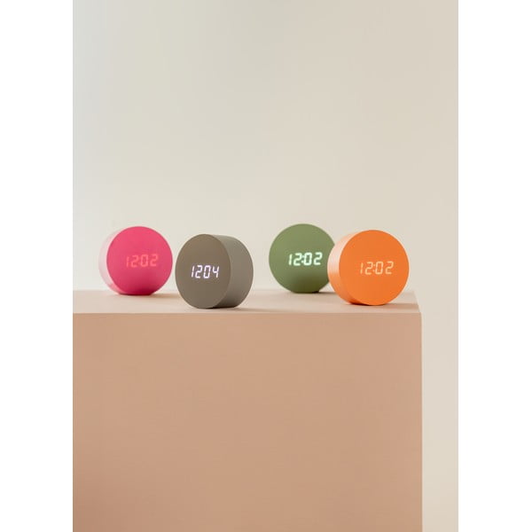 Дигитална аларма ø 9 cm Spry Round – Karlsson-image-2