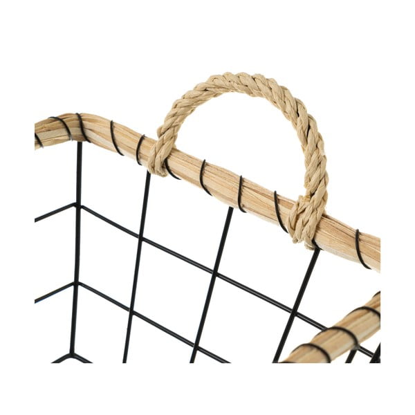 Телени метални кошници в комплект от 6 броя - Casa Selección-image-3