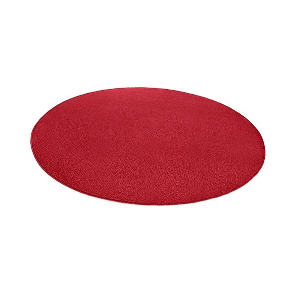 Червен килим Fancy, Ø 133 cm - Hanse Home-image-3