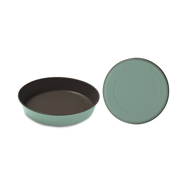 Зелена стоманена форма за торта Bon Ton Round, ø 28 cm - Guardini-image-2