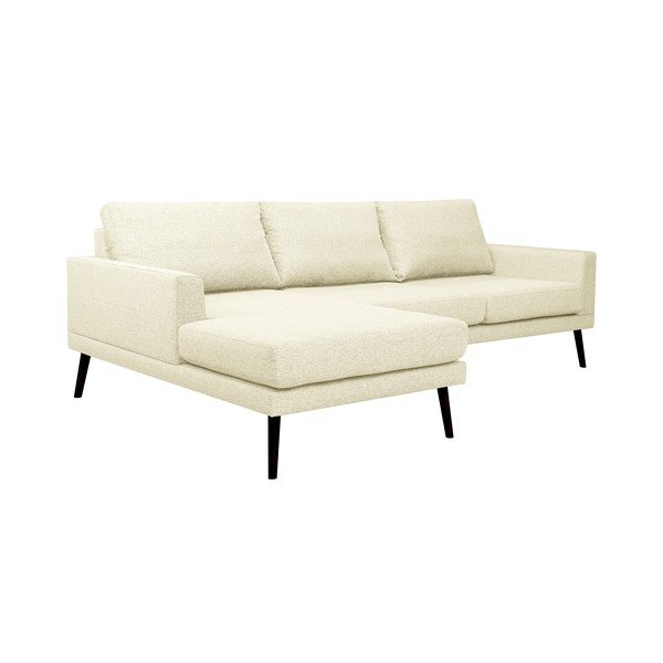 Rohová pohovka v přírodní barvě Windsor & Co Sofas Rigel, levý roh-image-1