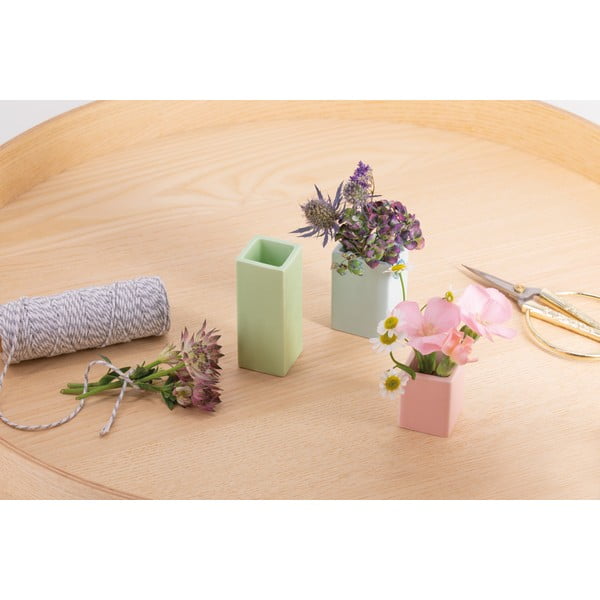 Комплект от 5 малки порцеланови вази Mini - Remember-image-1