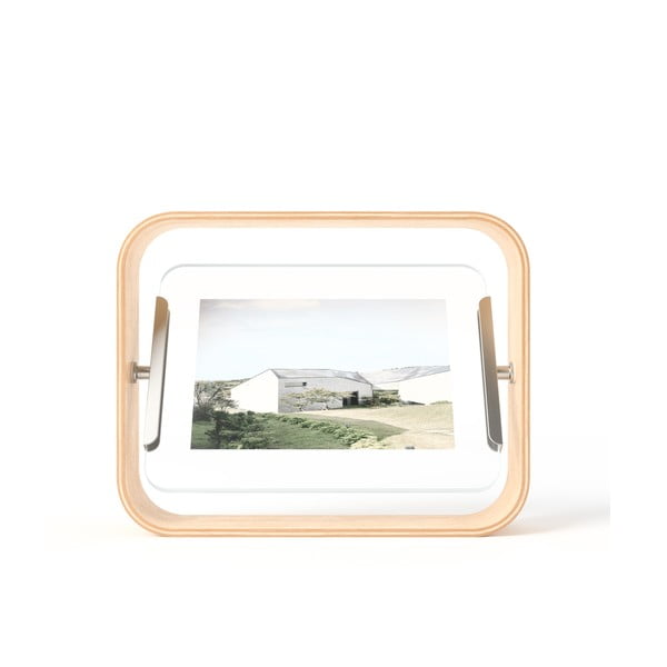 Дървена стояща рамка в естествен цвят 19x24 cm Bellwood - Umbra-image-4