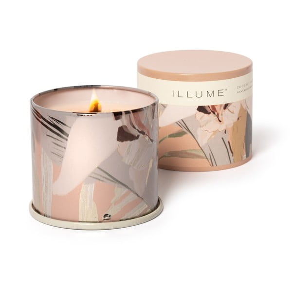 Ароматна свещ с време на горене 50 часа Coconut Milk Mango – ILLUME x Bloomingville-image-3