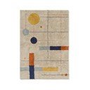 Бежов памучен килим подходящ за пране/ръчно изработен 170x240 cm Geometrical Shapes – Lorena Canals