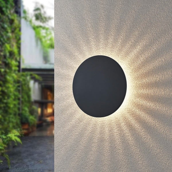 LED външно осветително тяло ø 25 cm Belly – Trio-image-1