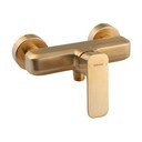 Стенна душ батерия в златист цвят (1 изход) Spy – Sapho