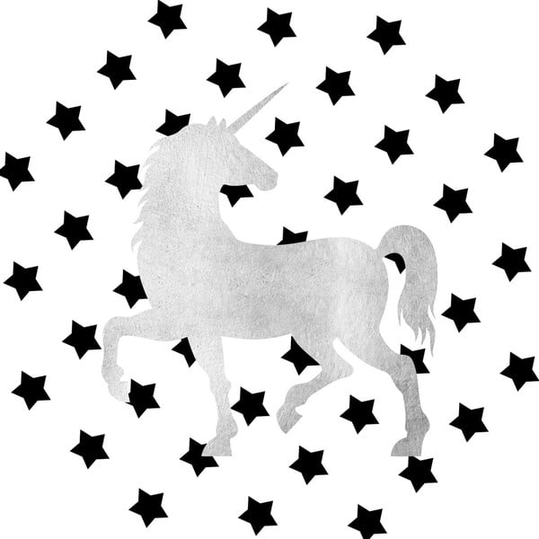 Obraz Canvas Framework Unicorn Silvero, 50 x 50 cm