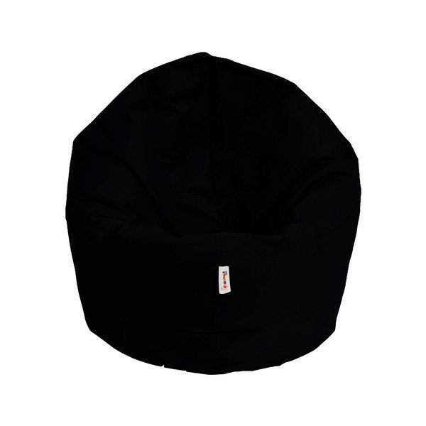 Черен градински пуф за сядане Lyzi – Floriane Garden-image-1