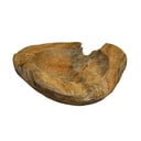 Купа за плодове, изработена от необработено тиково дърво Mara, ⌀ 20 cm - HSM collection