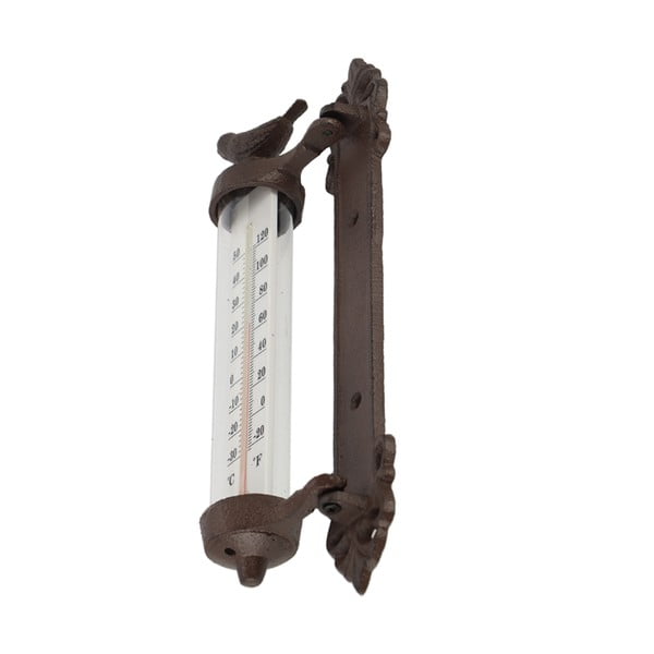 Чугунен стенен термометър Dekor Bird, височина 27,3 cm - Esschert Design-image-3