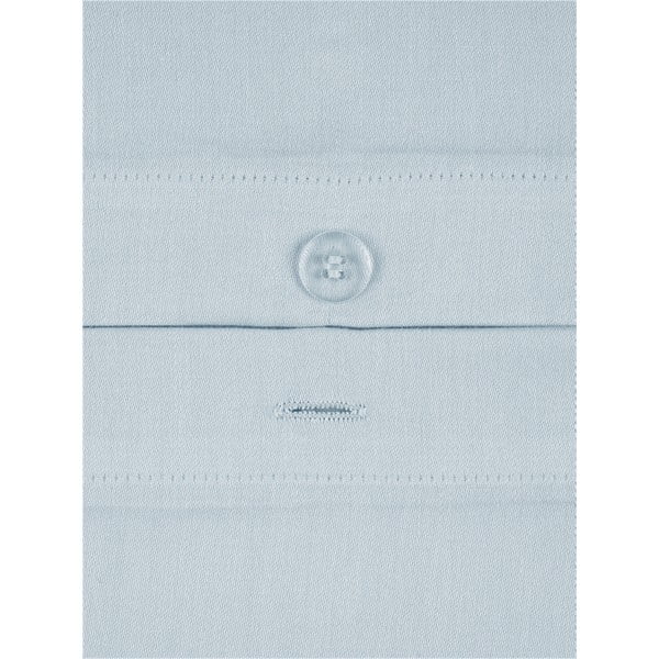 Синьо памучно спално бельо от сатен 200x135 cm Comfort - Westwing Collection-image-4