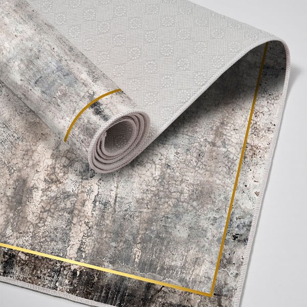 Сиви-кафяви килими за баня в комплект от 2 бр. 60x100 cm – Foutastic-image-2