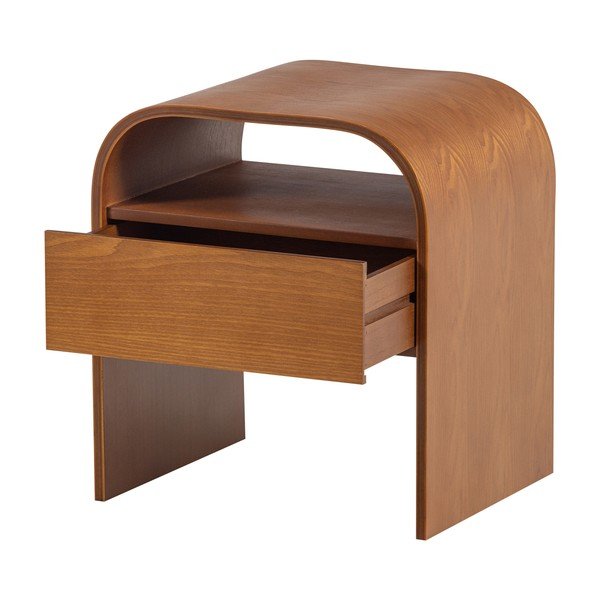 Нощно шкафче с рафтове в естествен цвят Momo – WOOOD-image-2