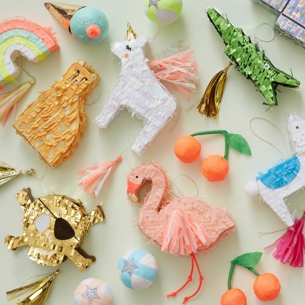 Пинята Skull Favor – Meri Meri-image-1