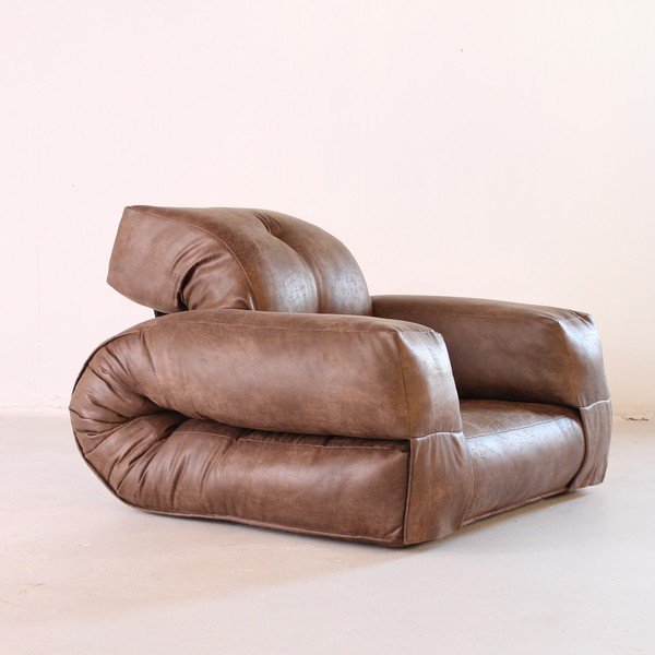 Křeslo Hippo cognac-image-1