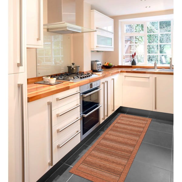 Оранжев мокет , 55 x 190 cm Velour - Floorita-image-2