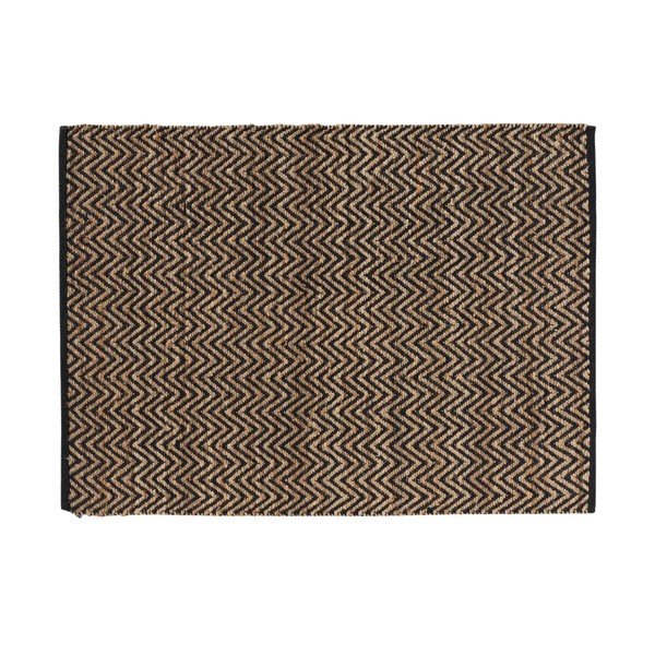 Черно-естествен килим 120x170 cm Zigzag – douceur d'intérieur-image-4