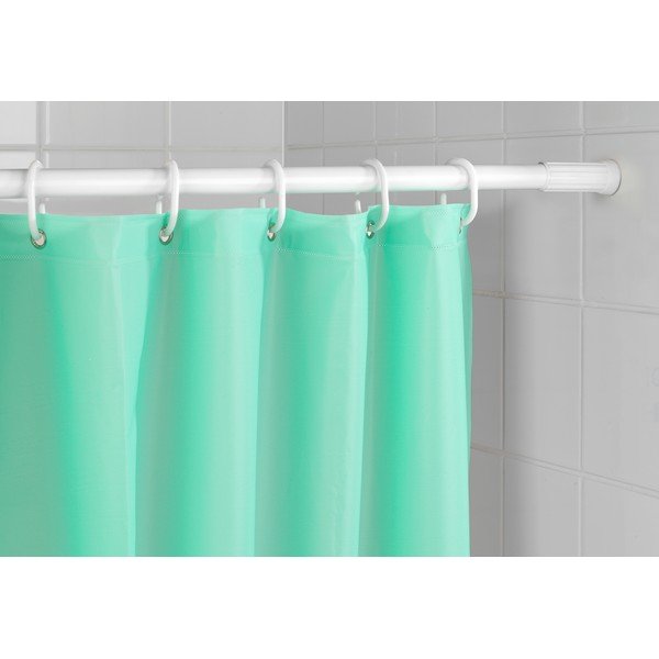 Бял прът за завеса за душ 110 - 185 см - Allstar-image-1