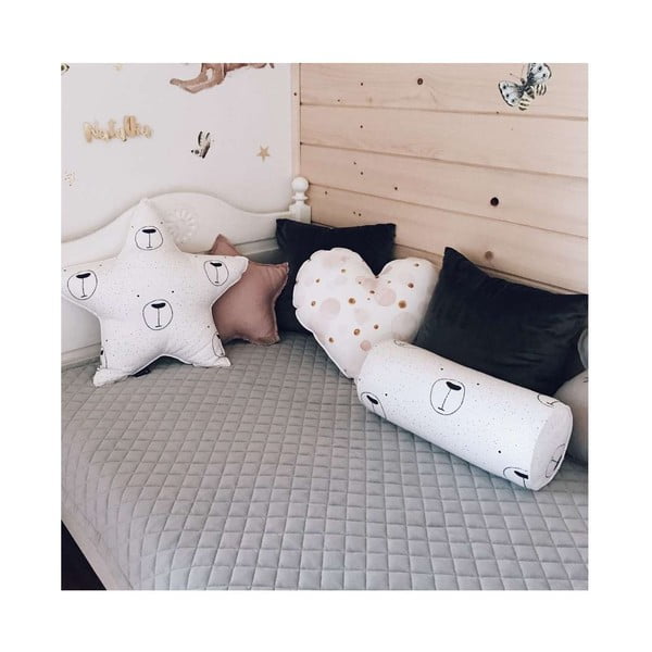 Ватирана бебешка покривка за легло 160x100 cm Posh Velvet - Yellow Tipi-image-2