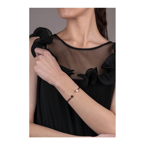 Dámský náramek z nerezové oceli v barvě růžového zlata Victoria Walls Century-image-3