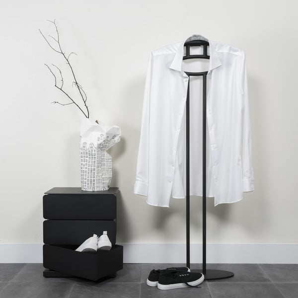 Черен метален скрин 37x45x26 cm Joey – Spinder Design-image-3