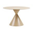 Кръгла трапезна маса с керамичен плот ø 120 cm Annecy – House Nordic