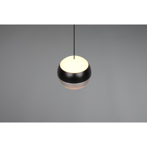 LED висящо осветително тяло в черен и сребрист цвят ø 15,5 cm Orbit – Trio Select-image-1