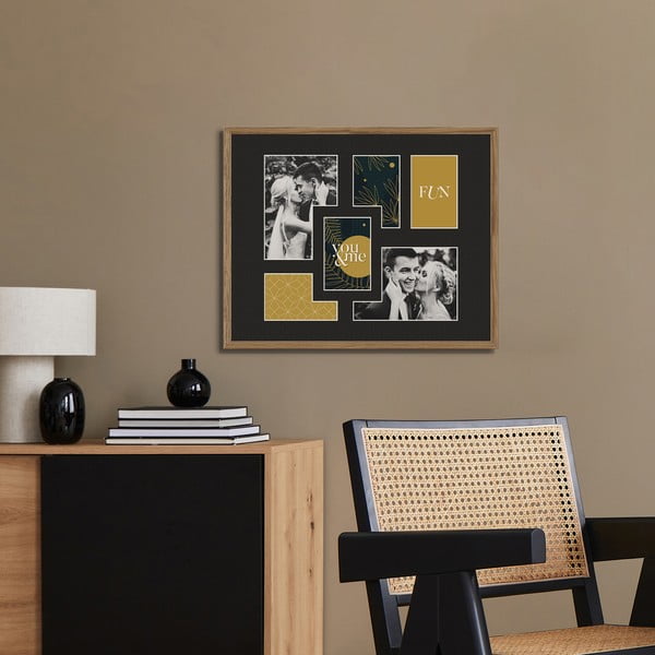 Рамка 42x52 cm Kyoto Black - Styler-image-1